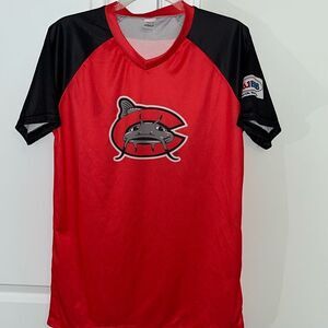 Miguel Cabrera 24 Red Black Carolina Mudcats sga Jersey shirt Size XL & M unisex